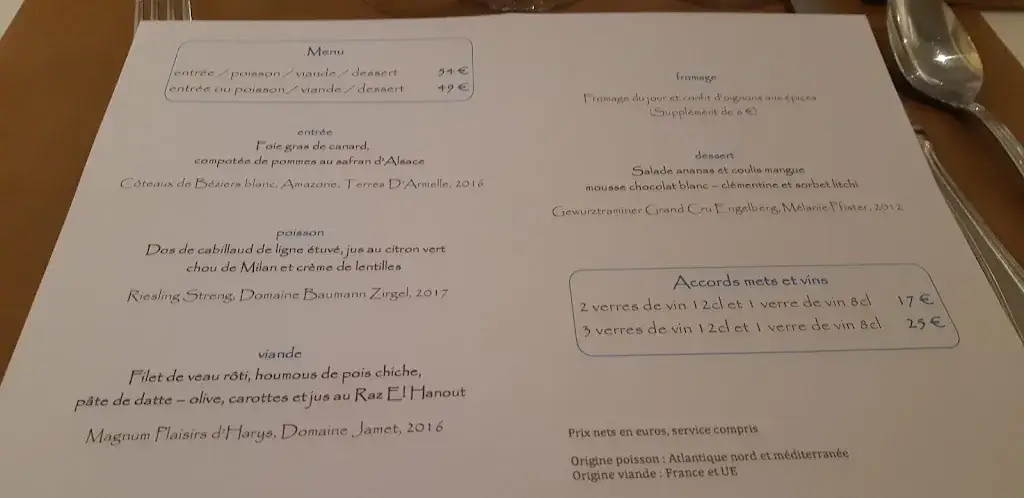 Menu_Auberge Le Bouc Bleu_Beblenheim_image_3