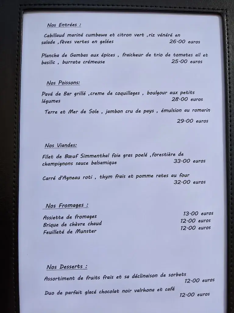 Menu_La Petite Auberge_Bergholtz_image_4