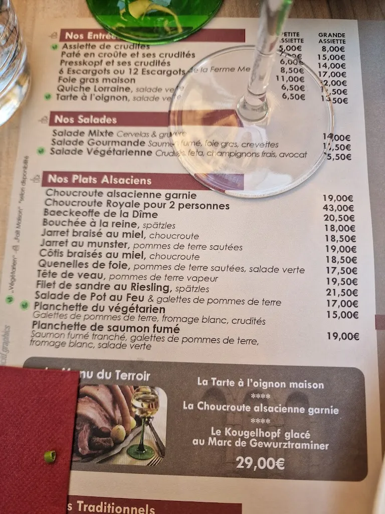 Menu_Restaurant-Winstub La Dime_Obernai_image_3