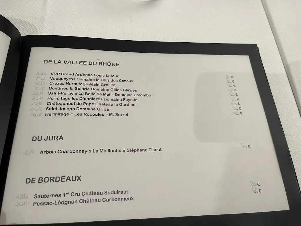 Menü_Restaurant le Colombier_Bartenheim_Bild_4