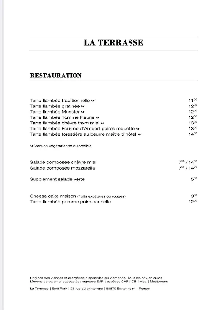 Menu_La Terrasse_Bartenheim_image_1