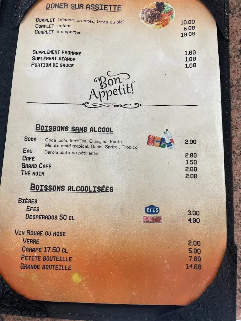 Menu_Döner kebab_Bartenheim_image_2