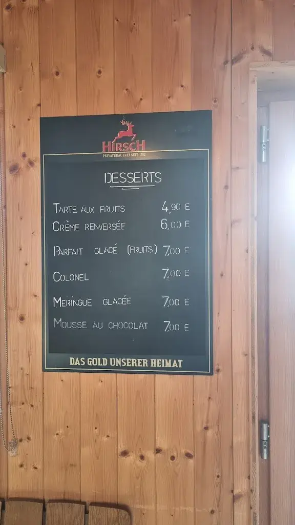 Menu_Brasserie Le Chalet Rhin & Découverte_Rosenau_image_1