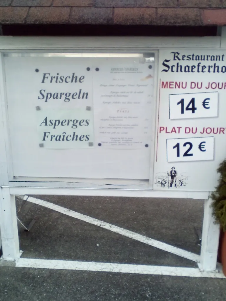 Menu_Au Schaeferhof. Restaurant_Kembs_image_1