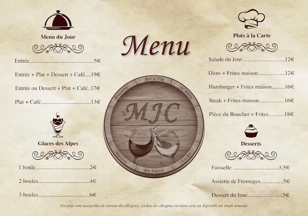Menu_MJC - Maison Des Jeunes Cochet_Chapareillan_image_1