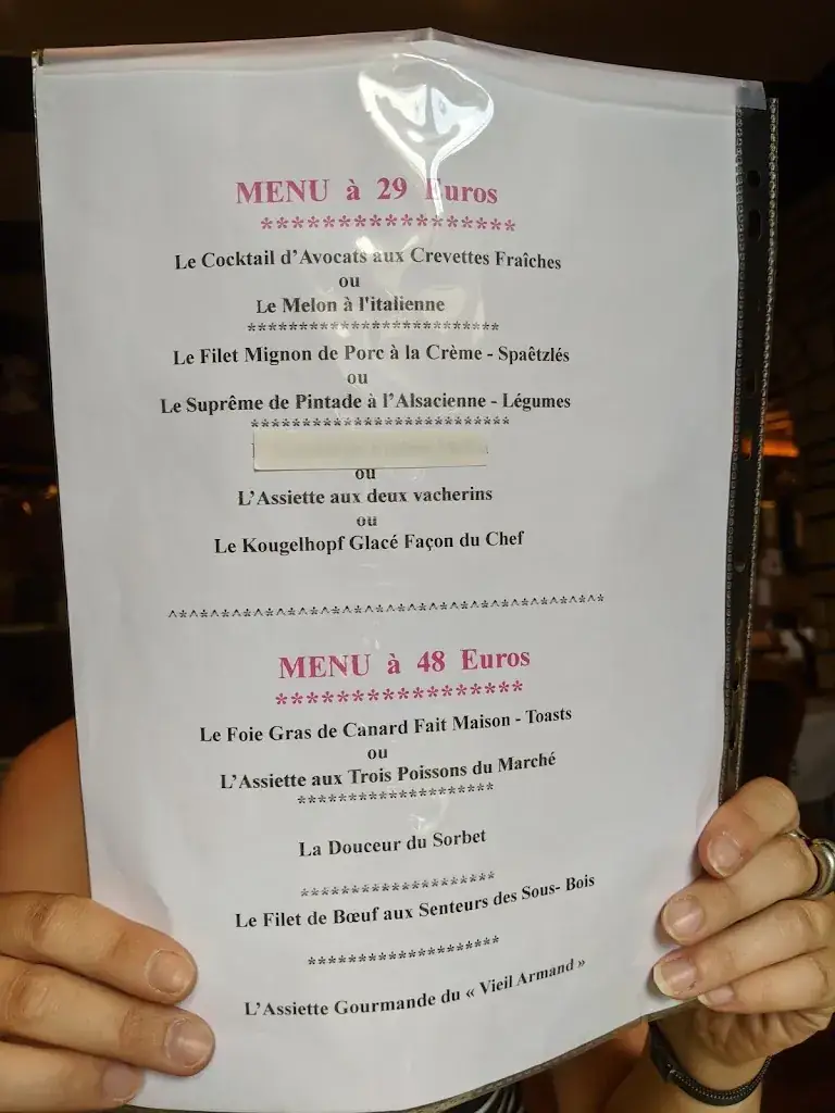 Menu_Restaurant Au Vieil Armand_Berrwiller_immagine_3