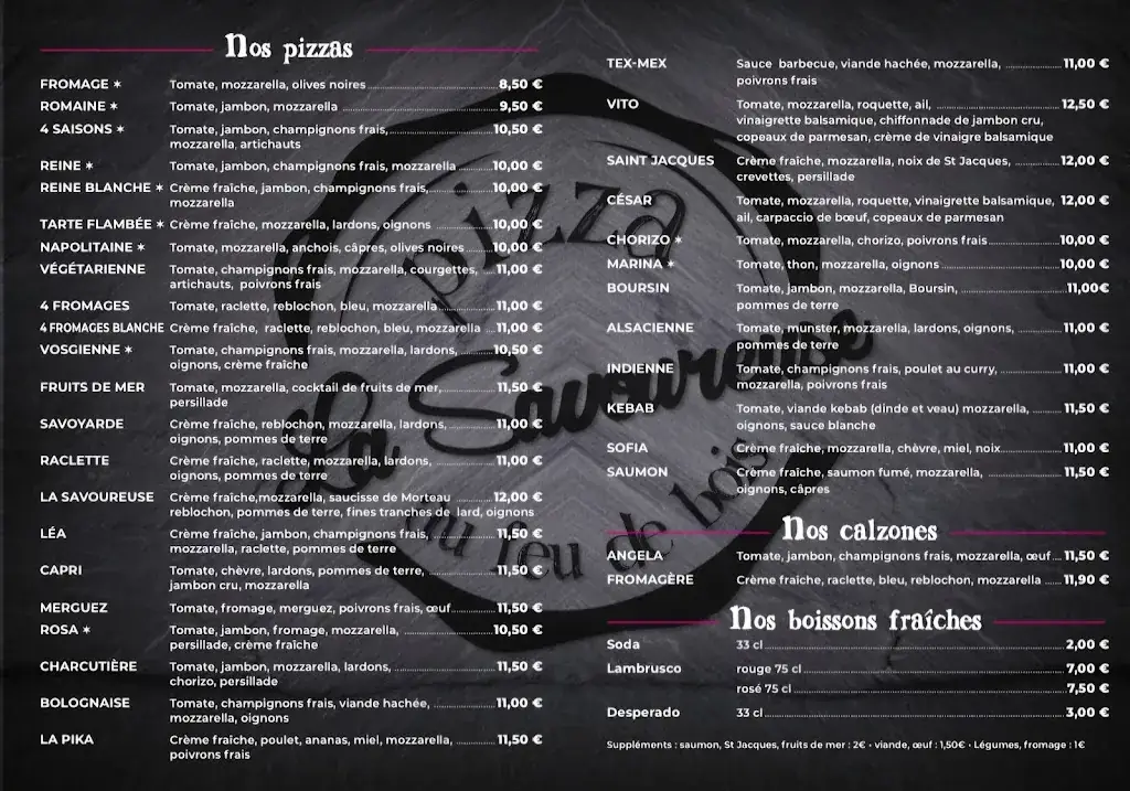 Menü_La Savoureuse_Bayon_Bild_1