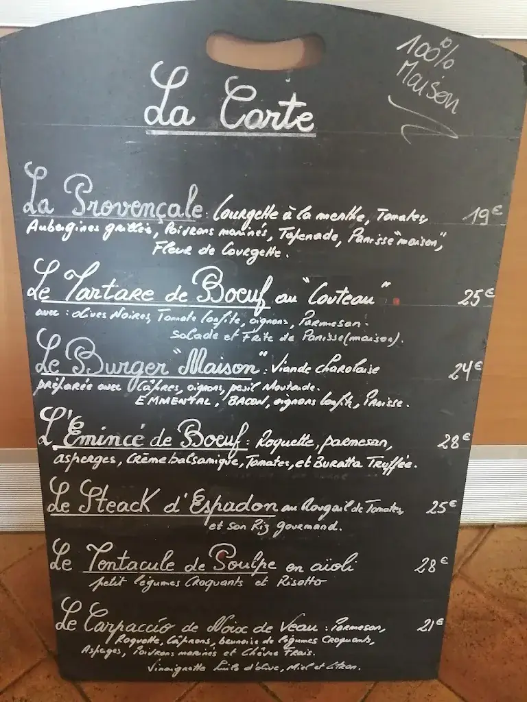 Menu_Restaurant Maison Sainte-Victoire_Saint-Antonin-sur-Bayon_image_1