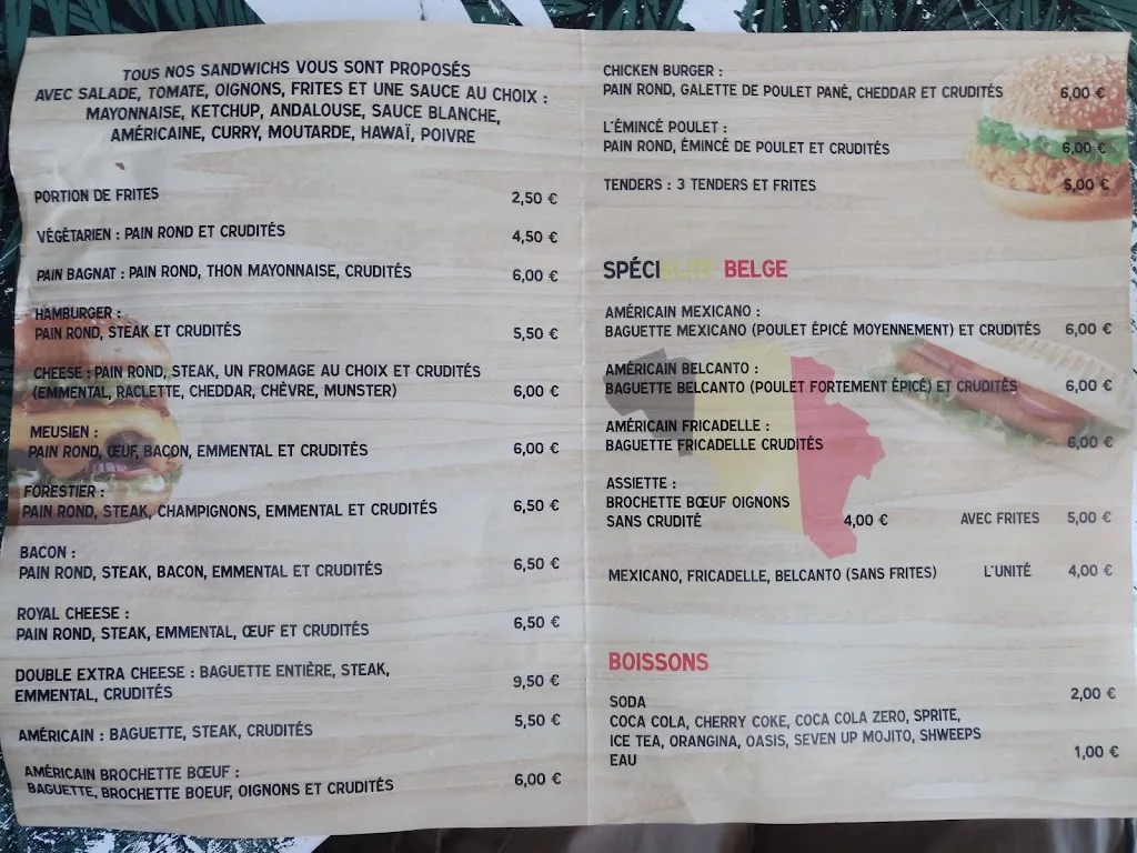 le chalet gourmand restaurant in Belleville-sur-Meuse