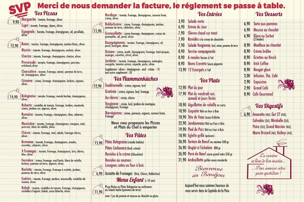 Menu_Bonséjour Restaurant Verdun_Verdun_image_2