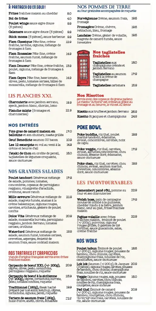 Menu_The Sherlock Pub - Restaurant Verdun_Verdun_image_2