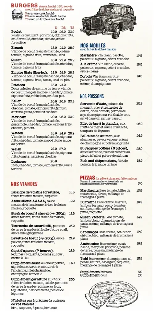 Menu_The Sherlock Pub - Restaurant Verdun_Verdun_image_3