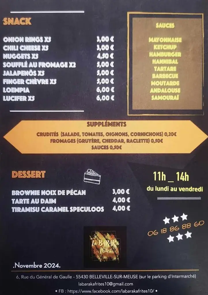 Menu_La BARAK'à frites_Belleville-sur-Meuse_image_1