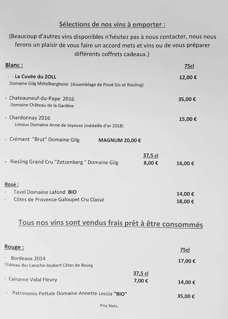 Menu_Restaurant Au Zoll_Benfeld_image_1