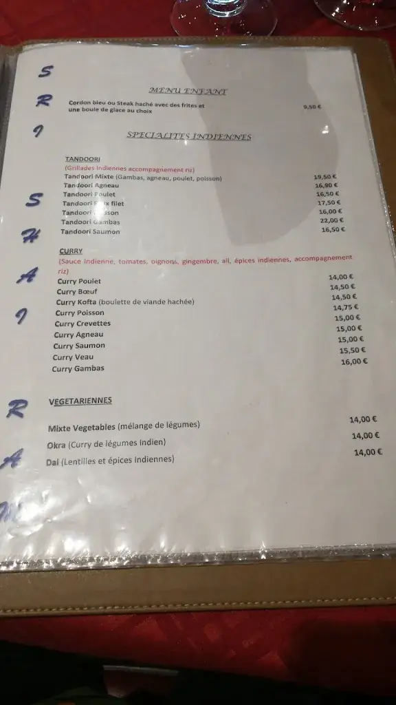Menu_Restaurant Sri Shai_Benfeld_image_2