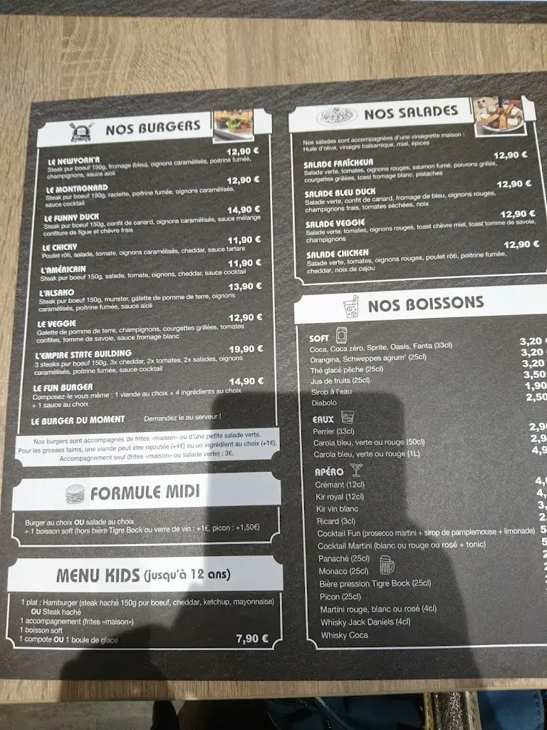 Menu_Fun Burger Benfeld - L’tiot resto_Benfeld_image_1