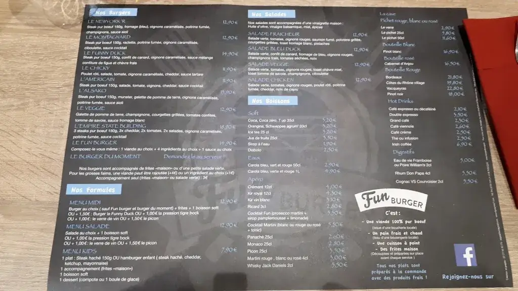 Menu_Fun Burger Benfeld - L’tiot resto_Benfeld_image_2