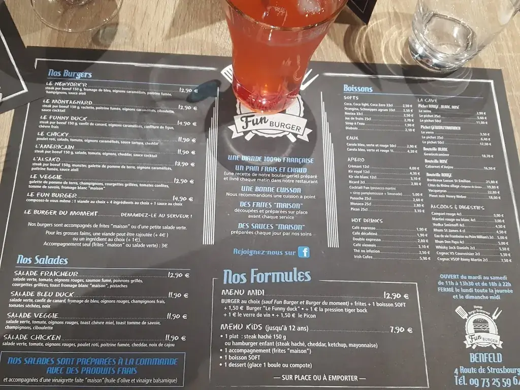 Menu_Fun Burger Benfeld - L’tiot resto_Benfeld_image_3