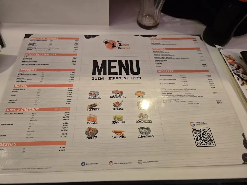 Menu_Bar à Sushi Benfeld_Benfeld_image_1