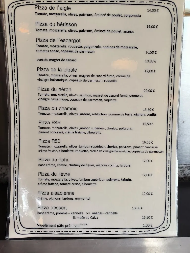 Menu_L’Atelier du Renard_Saint-Avold_image_1