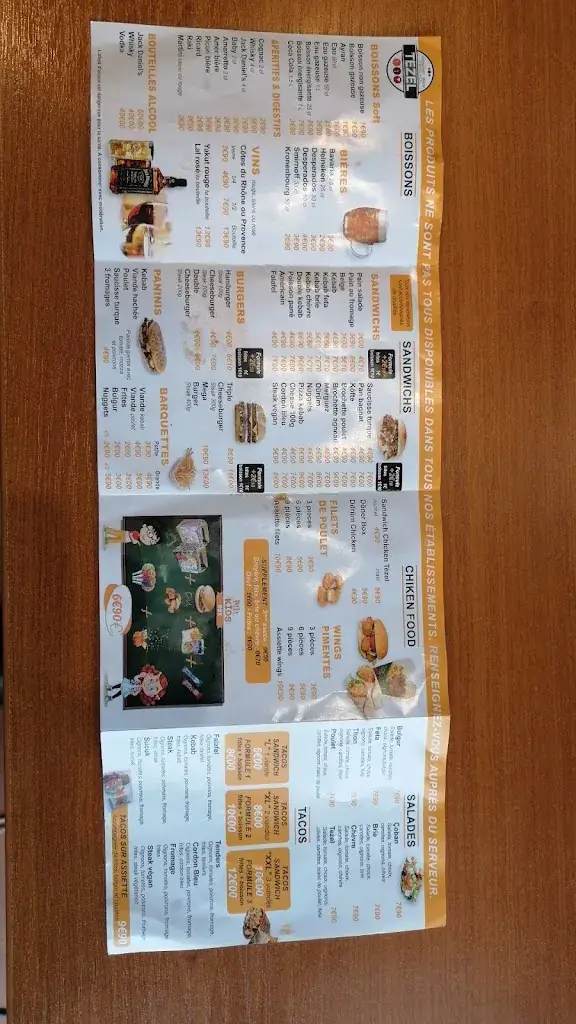 Menu_TEZEL Saint-Avold Restaurant Snack Buffet Oriental Food_Saint-Avold_immagine_2