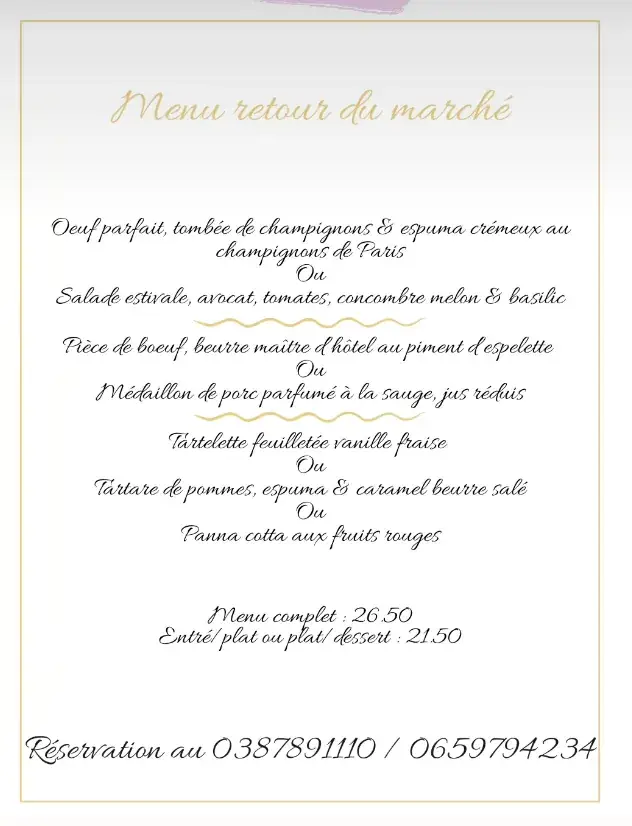Menu_Hôtel-Restaurant le S'Y_Seingbouse_image_1