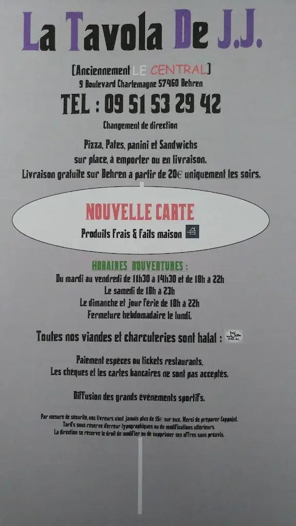 Menu_La Tavola de J.J._Behren-lès-Forbach_image_3
