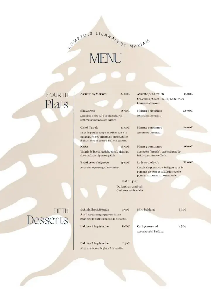 Menu_Comptoir Libanais_Forbach_image_2