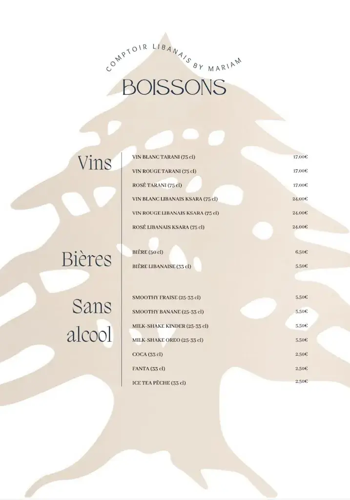 Menu_Comptoir Libanais_Forbach_image_3