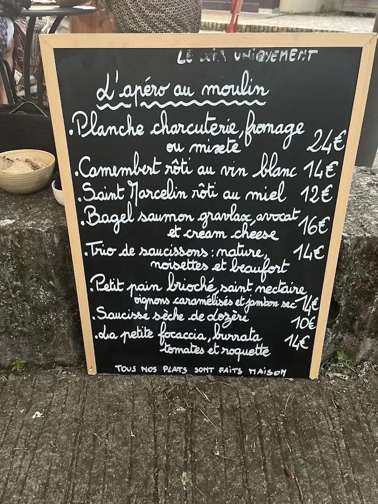 Menu_Le moulin des Pierres Royat_Royat_image_3