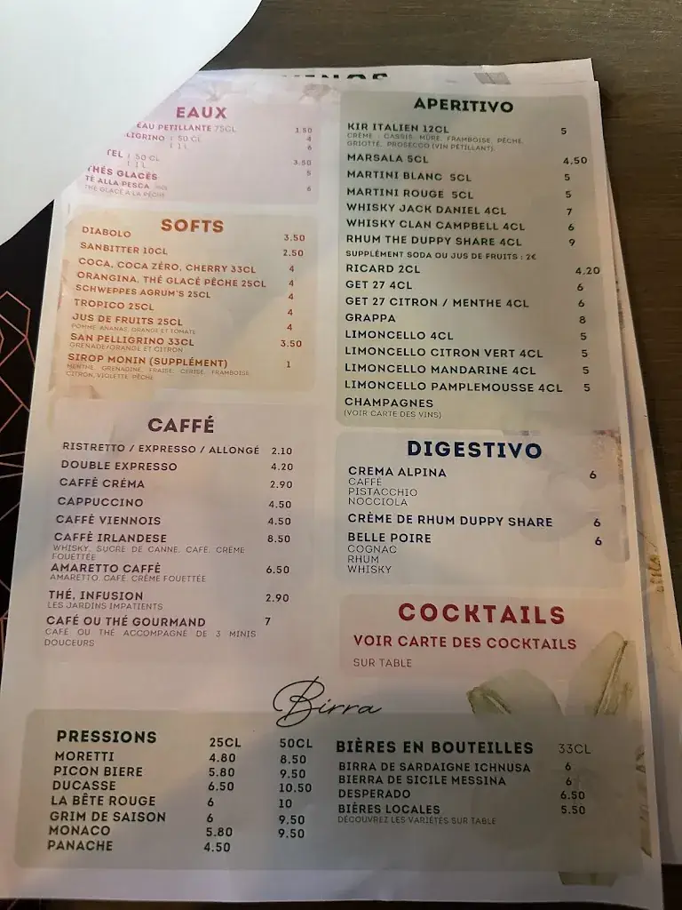 Menu_Papà Paul Ristorante_Saint-Dizier_image_2