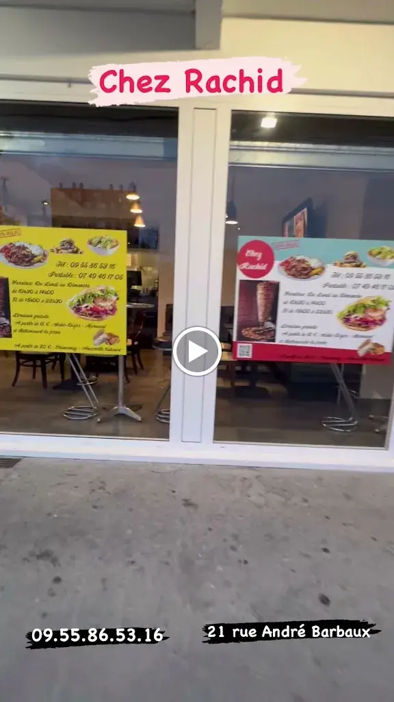 Chez Rachid restaurant in Saint-Dizier