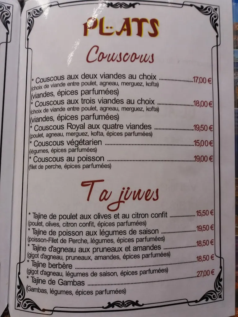 Menu_Restaurant Alibaba - SAINT-DIZIER_Saint-Dizier_image_1