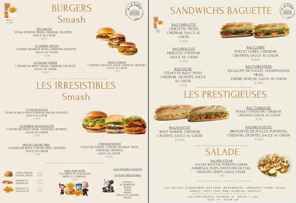 Menu_A LA CASA_Saint-Dizier_image_1