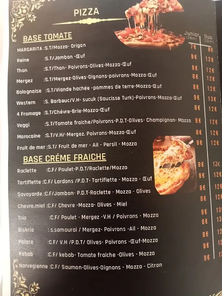 Menu_Le Palais de L'orient_Saint-Dizier_image_2