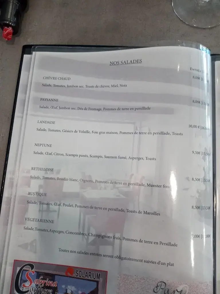 Menu_La Galejade SARL_Carignan_imagen_3