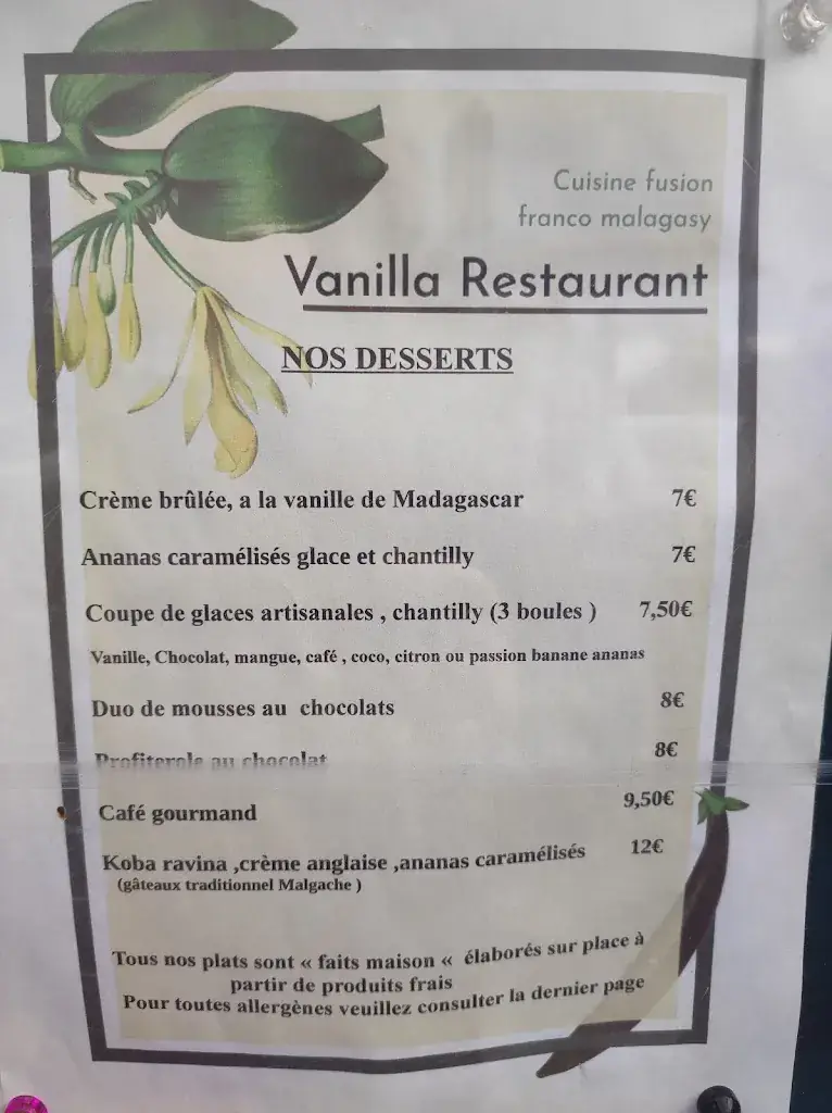Menu_Vanilla Restaurant_Bischheim_image_3