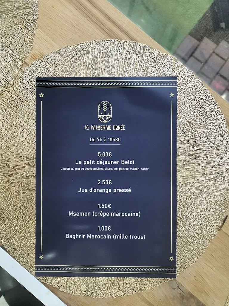 Menu_La Palmeraie dorée_Bischheim_image_1