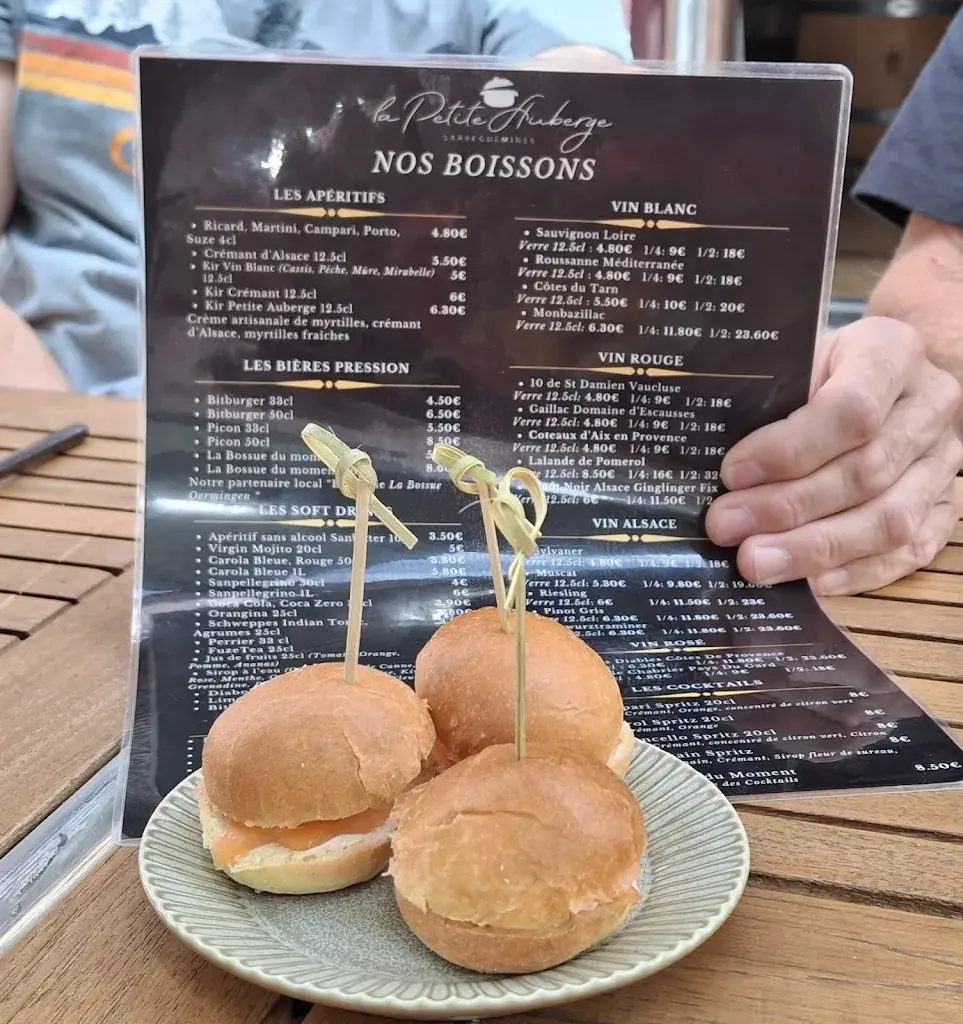 Menu_La Petite Auberge_Sarreguemines_image_1