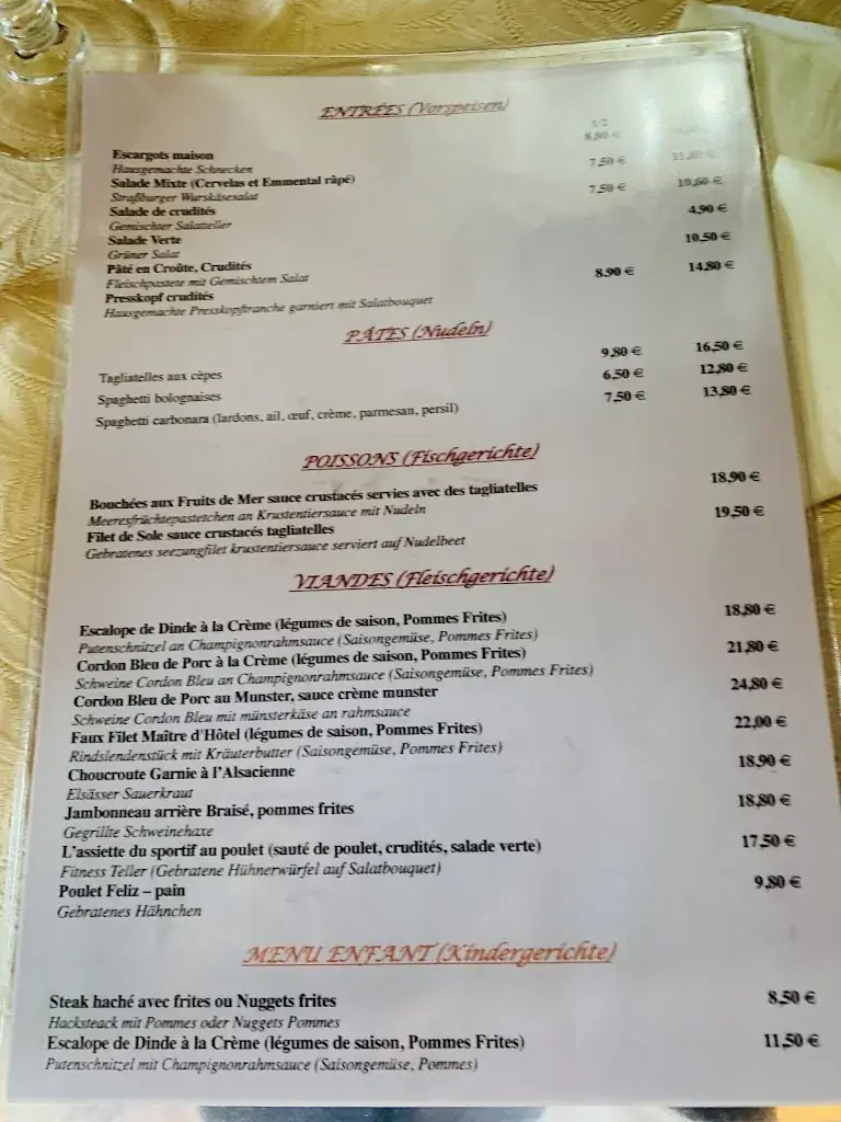 Menu_Restaurant Au Soleil_Hoffen_image_1