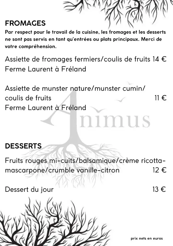 Menu_Restaurant Animus_Bergheim_image_4