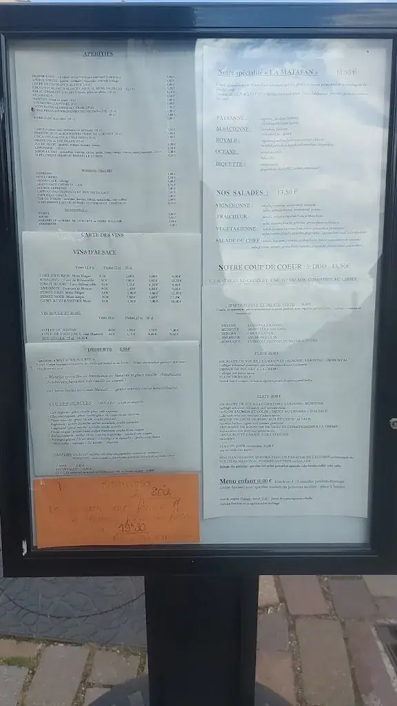 Menu_Restaurant Brasserie La Mosaïque_Bergheim_image_3