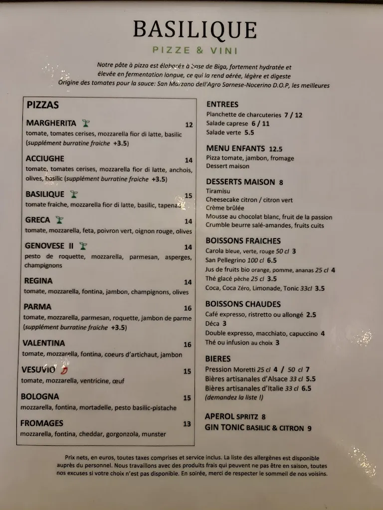 Menu_Basilique Pizze & Vini_Bergheim_image_2