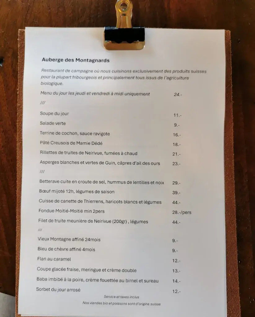 Menu_Auberge des Montagnards_Bas-Intyamon_image_3