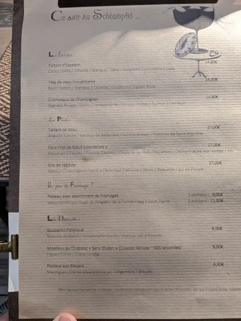 Menu_Restaurant Le Schtampfel_Bœrsch_image_3