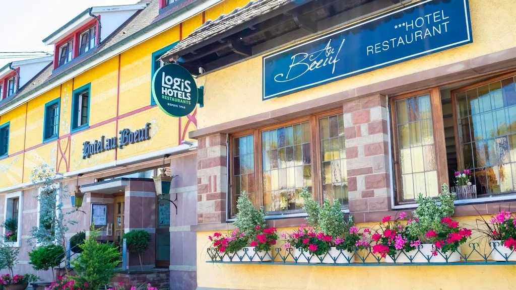 Logis Hôtel Au Boeuf restaurant in Blaesheim