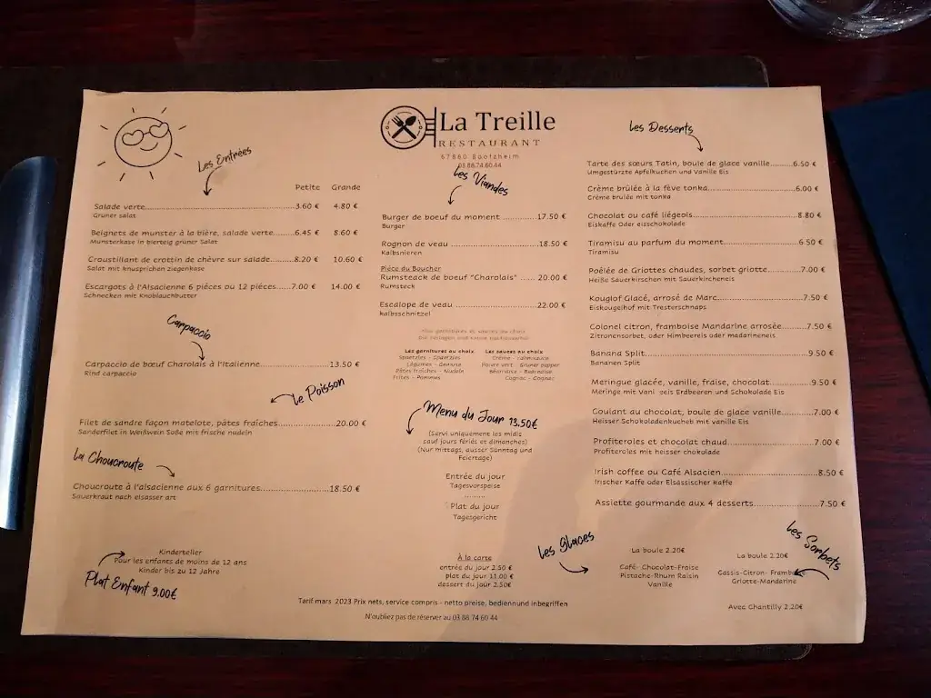 Menu_Auberge de la Treille_Boofzheim_image_2