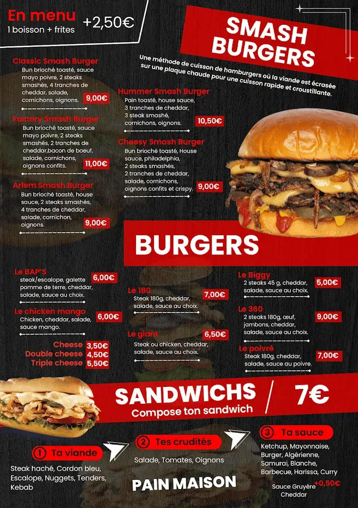 Menu_Street Factory - Snack Chaponost_Chaponost_immagine_3