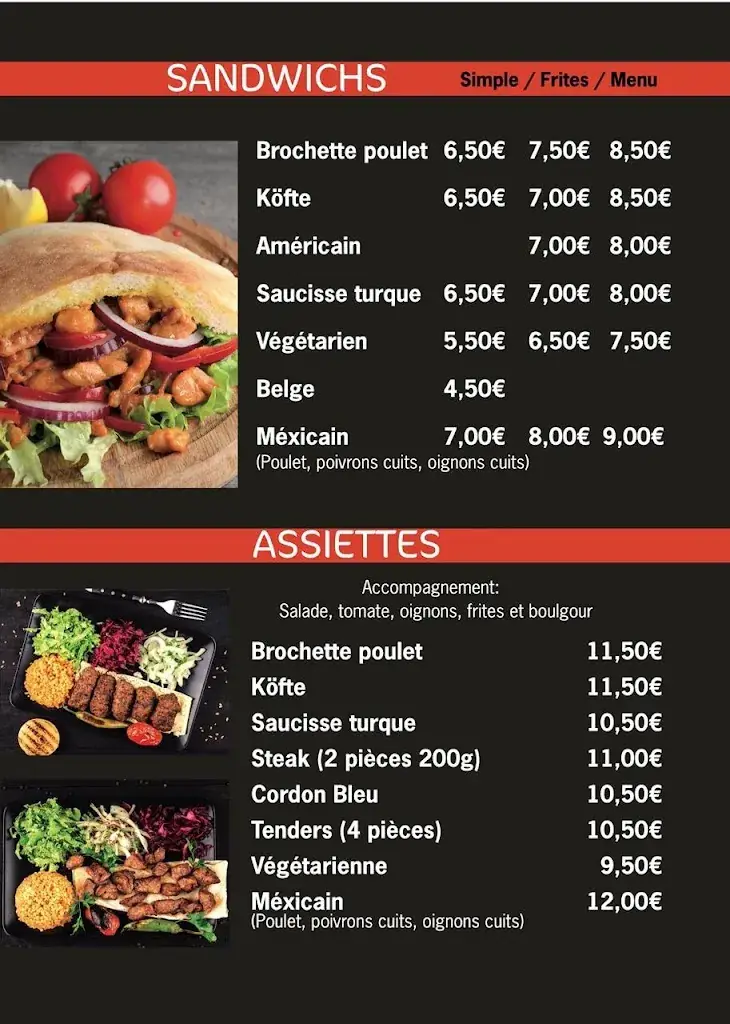 Menu_Bella Pizza | Tacos • Burgers_Blénod-lès-Pont-à-Mousson_immagine_2