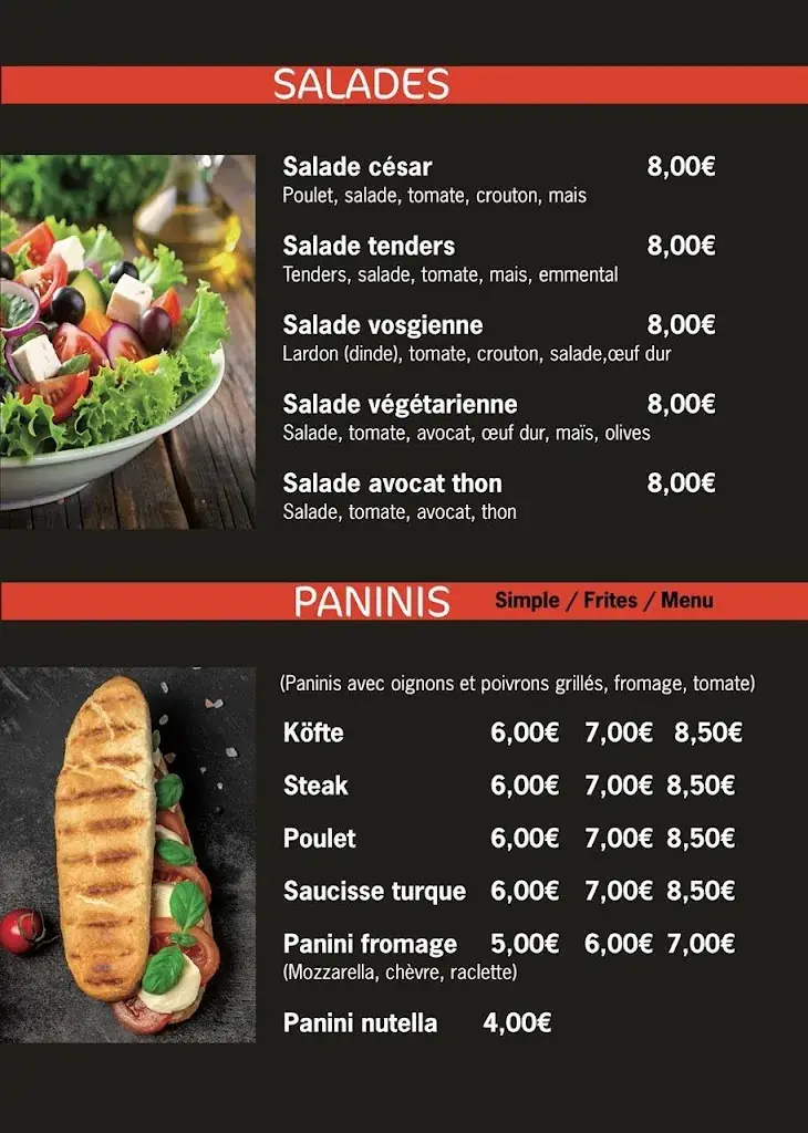 Menu_Bella Pizza | Tacos • Burgers_Blénod-lès-Pont-à-Mousson_immagine_3